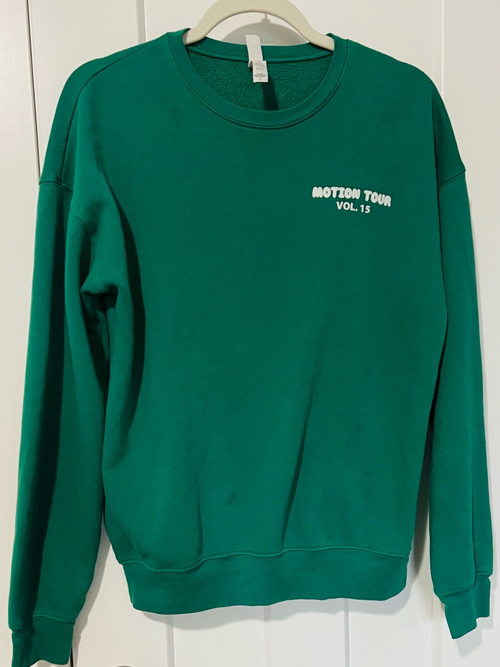 Bella Canvas Green 'Motion Tour Vol. 15' Crewneck Sweatshirt